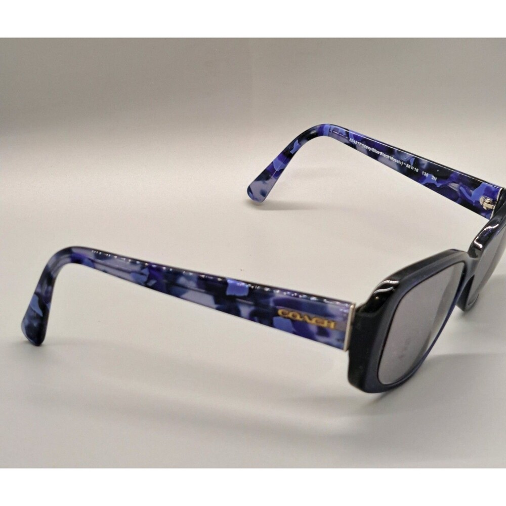 Coach HC8168 534917 Rectangle Mosaic Blue Black FRAMES ONLY